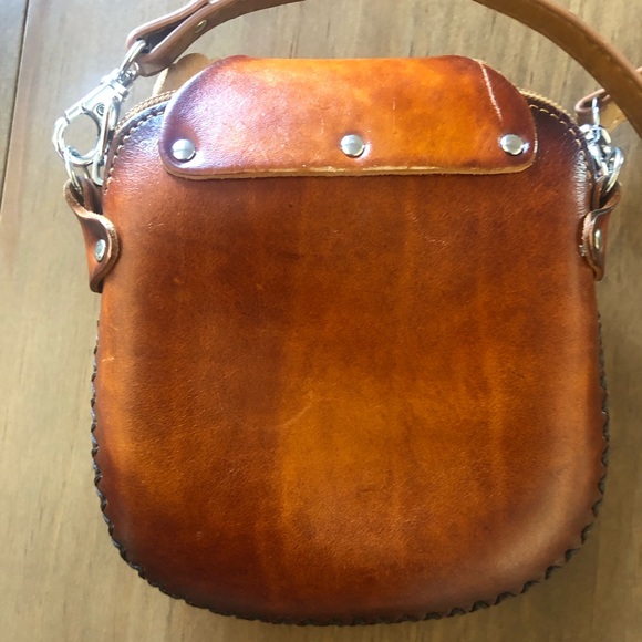 Sweet Little VTG Leather Koala Bear Purse Genuine Leather with Shoulder Strap - Picture 3 of 5